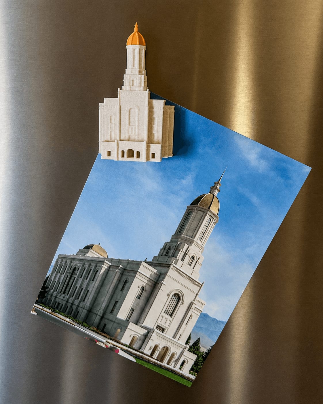 LDS Smithfield Utah Temple Fridge Magnet — Smithfield Temple Keepsakes — view 3